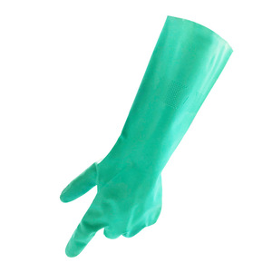 Gants de protection chimique en nitrile Hikari, taille 7, bouts des doigts texturés, pour la transformation alimentaire et le nettoyage, non stériles, sans latex - Product Image 5