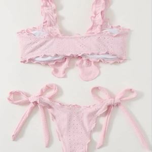 Nuevo Conjunto de Bikini Clásico de Dos Piezas con Tiras, Estilo Halter, para Playa, Verano, de Lujo, con Push-Up, Secado Rápido, Spandex/Poliéster - Product Image 2