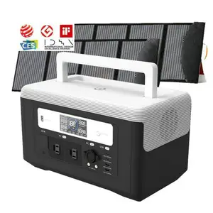 Portable power station Lithium ion Battery solar Power Generator 300W Portable PowerStations Outdoor