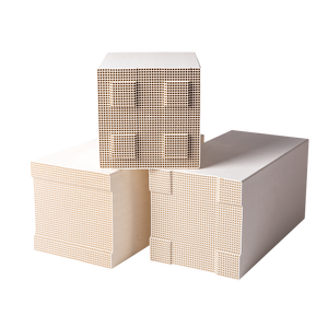 Monolito Cerámico de Panal de Abeja de Alúmina, Corindón, Mullita y Cordierita, Utilizado en RTO RCO, Compacto, Bajo Espacio de Poros y Espacio de Poros Cero - Product Image 6