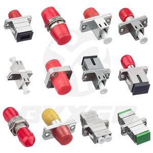 محول ألياف بصرية SC LC FC ST أحادي وثنائي ورباعي الاتجاهات، أحادي ومتعدد الأوضاع OM3 OM4، موصل ألياف بلاستيكي، محول FTTH - Product Image 3