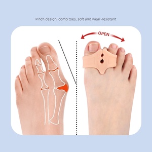 Separador de Dedos de 2 Orificios para Corrección de Hallux Valgus, Corrector Ortopédico para Juanetes, Dedos Superpuestos y Dedos en Martillo, Alivio del Dolor - Product Image 4