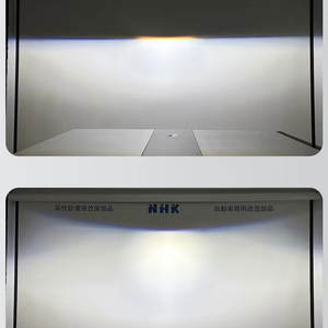 NHK H4 미니 바이-LED 프로젝터 헤드라이트 렌즈-자동차, 오토바이용 하이/로우 빔이 있는 H4 LED 전구 변환 키트 - Product Image 5