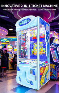 LEON Ticket World Macchina Arcade Acchiappa Biglietti con Numeri Personalizzati, Sistema di Lancio e Impilamento Multicanale, Gioco per Bambini con Jackpot JP, 1 Anno di Garanzia - Product Image 2