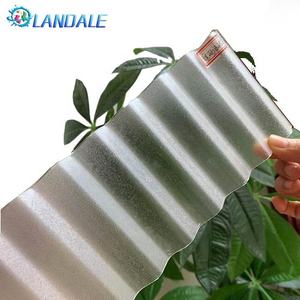 Tuile trapézoïdale de <span class=keywords><strong>plaque</strong></span> <span class=keywords><strong>ondulée</strong></span> en <span class=keywords><strong>polycarbonate</strong></span> personnalisé haute transparence pour feuilles de soleil de toit d'usine feuilles en relief PC - Product Image 2