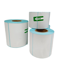 Étiquettes thermiques durables et imperméables de 4x6 pouces, personnalisables en usine, pour supermarchés, logistique de vente au détail, expédition et emballage