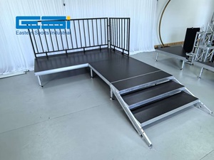 ESI Personalizable Aluminio GT Stage System Portátil y Duradero para DJ/Boda/Show Truss Displays - Product Image 2