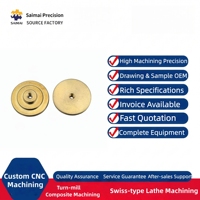 Factory Prices Hardware Parts Stainless Steel Brass Gears Watch Parts Drone Accessories CNC Turning Machines Casting Services