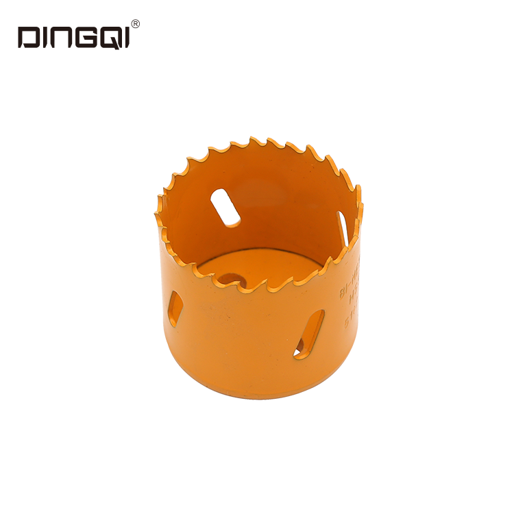 DingQi профессиональный набор биметаллических отверстий для резки металла дерева алюминия пластика