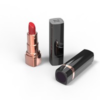 Mini balle USB vibrateur massage boule vaginale clitoris stimulation rouge à lèvres vibrateur sex toys femmes