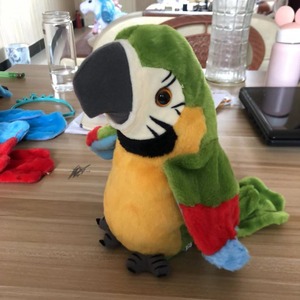 Điện ai cho công chúa đồ chơi sang trọng siêu mềm ghi âm HỌC NÓI CHUYỆN Vẹt Xoắn vỗ sinh nhật giảm căng thẳng - Product Image 5