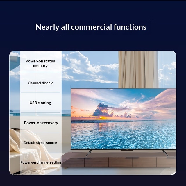 Skyworth 86BG22H 86" 85 4K Smart LCD Energy Saving No Advertising Conference Flat Panel TV China
