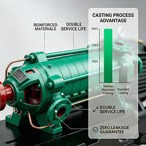 Heavy Duty High Boiler Feed Water Pump Multistage Pump High Water Pump Designed With Multiple I - Product Image 3