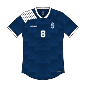 Camiseta Deportiva Personalizada en Línea con Estampado Digital ODM, Talla Grande 6XL, Manga Corta, Transpirable, de Secado Rápido, 100% Poliéster, Unisex, Negra con Rayas Amarillas - Product Image 1