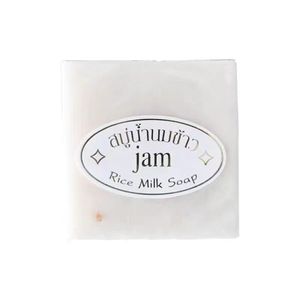สบู่ข้าวไทย JAM ทำมือสำหรับผู้ชายและผู้หญิง ช่วยให้ผิวขาว ลดการติดเชื้อ บำรุงผิว กลิ่นน้ำผึ้ง ธรรมชาติ ใช้สำหรับอาบน้ำและล้างหน้า - Product Image 5