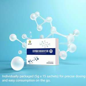 פפטידים קולגן ריכוז גבוה. משקל מולקולרי נמוך עבור אבקת ספיגה קלה עבור מיצוק נגד קמטים - Product Image 2