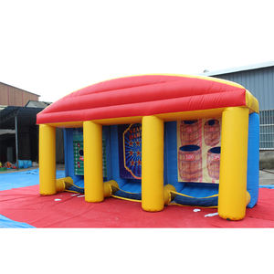 Dit drie-in-één opblaasbaar spel combineert meerdere recreatieve functies, met een compacte structuur en een rijke ervaring. - Product Image 2