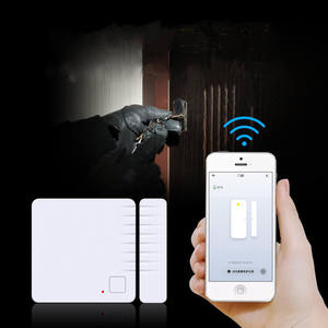 LEDEAST F02 <span class=keywords><strong>Smart</strong></span> Home <span class=keywords><strong>Tuya</strong></span> WiFi Alarme antivol pour portes et fenêtres avec interrupteur de surveillance d'alerte en temps réel - Product Image 5