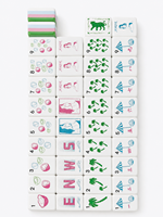 Luxjong Riviera 4-Spieler Personalisierte Acryl Amerikanische Mahjong-Steine Kundenspezifisch Graviert Umweltfreundlich Luxuriös