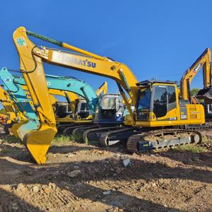 Pelleteuse de PC220-8 Ko-<span class=keywords><strong>matsu</strong></span> d'occasion de <span class=keywords><strong>20</strong></span> tonnes, excavatrice de marque japonaise de bonne qualité, à bas prix, de taille moyenne - Product Image 5