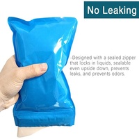 Sac de collecte d'urine jetable pour voyage, mini toilette populaire, avec gel dans le papier super absorbant