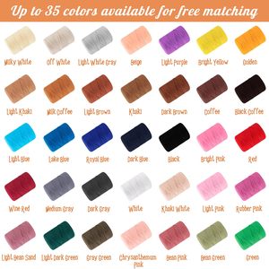 Light Ice Silk Yarn Ice Hemp Yarn Summer Sun Hat Hand-woven DIY Hook Bag Cushion Blanket Hollow Bright Silk Thick <b>Wool</b> - Product Image 3