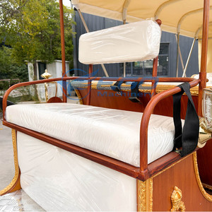 Vagoneta Eléctrica Turística con Toldo, de Lujo, con Cuatro Ruedas, Estructura de Acero, Color Personalizado, Carroza de Turismo Victoria - Product Image 5