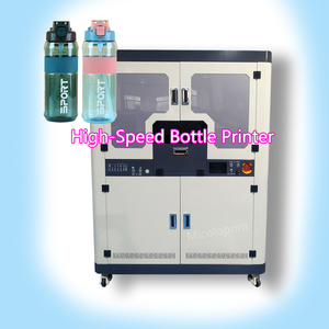 Stampante UV Rotativa Automatica per Bicchieri Rotondi, Flaconi di Profumo, Bottiglie d'Acqua a Cono - Product Image 1