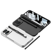   Étui pour téléphone pliable Pixel 9 Pro avec protection intégrale de l'écran, support pour stylet, en PC, conception magnétique