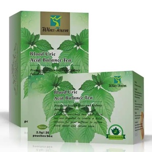 Thé santé aux herbes Winstown <span class=keywords><strong>pour</strong></span> l'équilibre de l'acide urique dans le <span class=keywords><strong>sang</strong></span> fermenté, en sachets dans une boîte - Product Image 5