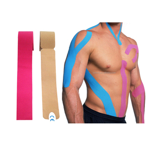 Cinta Kinesiológica Deportiva de Algodón Precortada de Alta Calidad, 5m, Impermeable, con Certificación CE/ISO, Marca BYTECH - Product Image 1