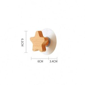 Natural Handmade Mini Wooden Coat <b>Hook</b> for Home Decorative - Product Image 3