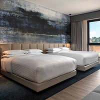 Meubles d'hôtel modernes, ensembles de chambre à coucher 5 étoiles et meubles de salon avec canapé modulaire sectionnel, directement de l'usine