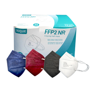 Masker Respirator Sekali Pakai 5 Lapis Bersertifikat CE <span class=keywords><strong>FFP2</strong></span>, Masker Pelindung Debu Non-Woven - Product Image 6