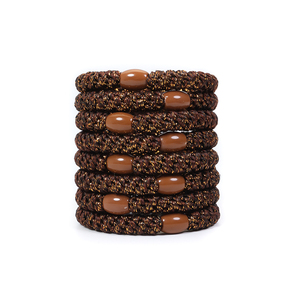 Hàn Quốc đàn hồi cao hairband bện đàn hồi tóc Tie tùy chỉnh quan hệ tóc phụ nữ Phụ Kiện - Product Image 4