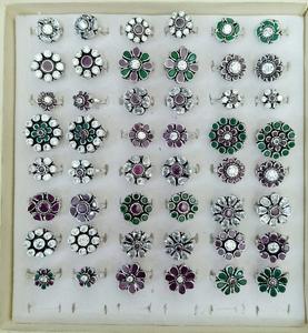 Anillo de Moda Clásico Ajustable de Lujo Chapado en Oro Rosa/Platino para Mujer con un Encanto Minimalista Único para Uso Diario en India - Product Image 2