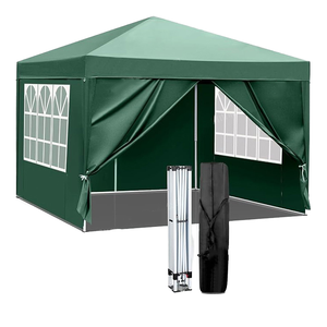 Personalizable 3*3 Marco de acero Pop Party Carpa Heavy Duty <span class=keywords><strong>10x10</strong></span> Canopy Garden Pavilion para bodas y eventos Gazebo Paredes - Product Image 2