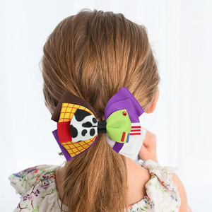 Hiasan Rambut Pita Lucu Bergaya Kartun dengan Warna-warni untuk Anak Perempuan - Product Image 2