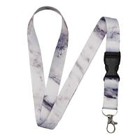 Lanière personnalisée en polyester avec logo imprimé par sublimation, pour badges d'identification, vente en gros, cadeau promotionnel pour événements et bureaux