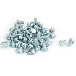 Pernos hexagonales de acero inoxidable con brida <span class=keywords><strong>IFI</strong></span> 111, cabeza hexagonal clase 4.8 y 6.8, rosca UNF, para construcción industrial - Product Image 3