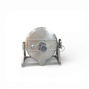 Olla con Chaqueta de Vapor de 500L, Tipo Inclinable, de Acero Inoxidable SUS304, con Motor para Fábrica de Aceite de Cocina y Salsas de Pasta, Hervido 20% Más Rápido - Product Image 4