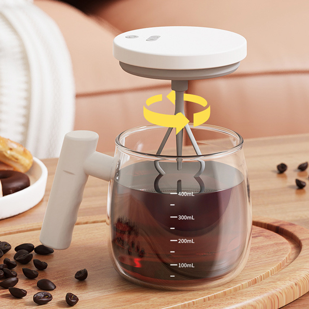 Electric Stirring Coffee Mug, Self Mixing Mug 400ML Stainless Steel Automatic Stirring Mixer Cup Suitable For Coffee, Milk, Cocoa And Other Beverages (navy Blue) P 247116461 - View #12