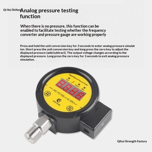 <strong>Digital</strong> Remote Transmission Diaphragm <strong>Pressure</strong> <strong>Gauge</strong> Inverter Constant <strong>Pressure</strong> Water Supply Transmitter Remote Control 0-10V - Product Image 4