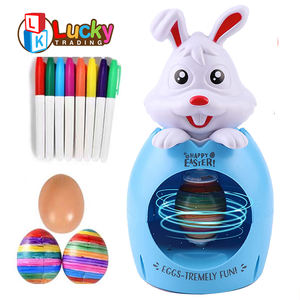 Kit <span class=keywords><strong>de</strong></span> peinture Spinner Machine Oeuf <span class=keywords><strong>de</strong></span> Pâques Pâques Diy Motorisé Egg Spinner Machine EggDecorating Kit Spinner avec lumières sonores - Product Image 1