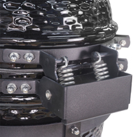 Barbecues Kamado SEB 16 pouces, grills extérieurs en céramique au charbon de bois, grill Kamado avec support, barbecue