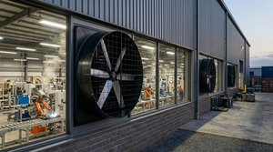 Ventilateur d'extraction pour élevage avicole à haut débit d'air, ventilateur de refroidissement pour poulailler, ventilateur de ventilation pour hangar d'élevage moderne, ventilateur de serre - Product Image 3