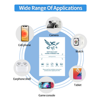 Protector de Pantalla de Hidrogel Mate TPU Transparente con Bloqueo de Luz Azul para Plotter de Corte, Cobertura Total para Todos los Modelos
