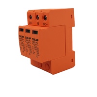 2P 40KA DC1000V Dispositif de protection directe contre les surtensions Pv Parafoudre 3 pôles Tension nominale 1000V Type T2