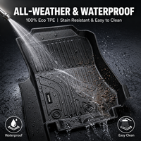Tapis de sol de voiture 5D en TPE pour Mitsubishi Triton, imperméables, résistants à l'usure, écologiques, inodores, vente en gros par le fabricant, OEM pris en charge