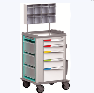 <span class=keywords><strong>Chariot</strong></span> médical d'urgence pour anesthésie et <span class=keywords><strong>soins</strong></span> intensifs, mobilier hospitalier, prix des chariots médicaux, <span class=keywords><strong>chariot</strong></span> médical pour infirmières - Product Image 2